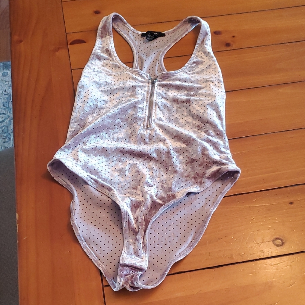 Sexy Velvet Bodysuit